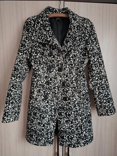 Dámsky dlhý kabát, s