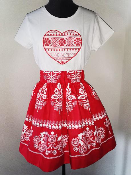 Folklórna sukna, l - xxxl