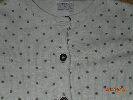Svetrík s bodkami, f&f,92
