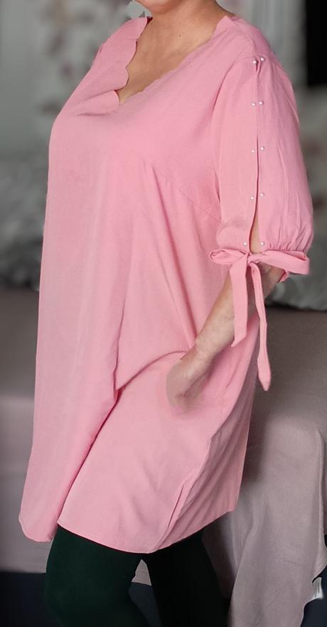 Pekné ružové šaty, xl / xxl