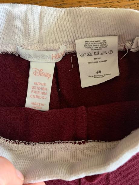 Teplá súprava macko pooh a piglet, h&m,86