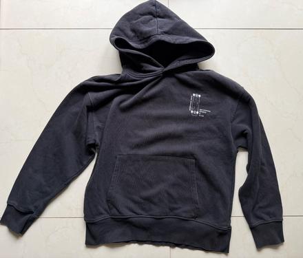 Čierna hoodie mikina, zara,152