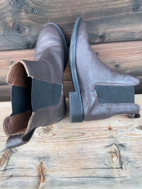 Kožené topánky h&m, h&m,37