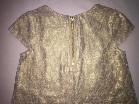 Čipkované šaty, h&m,98