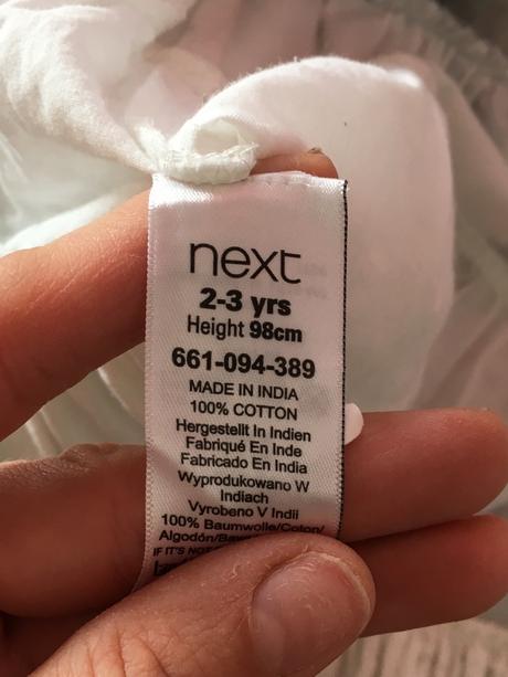 Letné šaty, next,98
