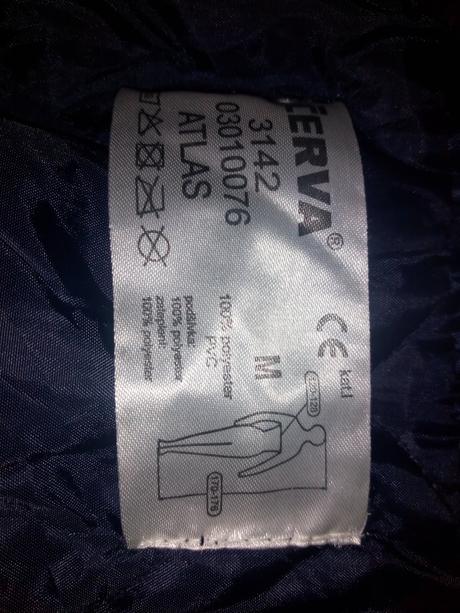 Pánska nepremokavá bunda cerva, m