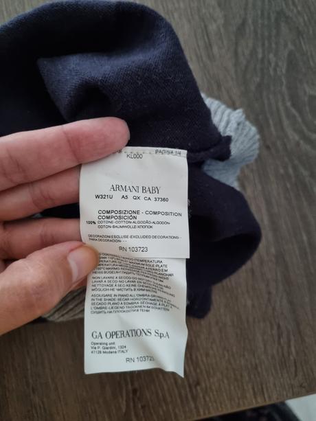 Armani sveter, armani,68