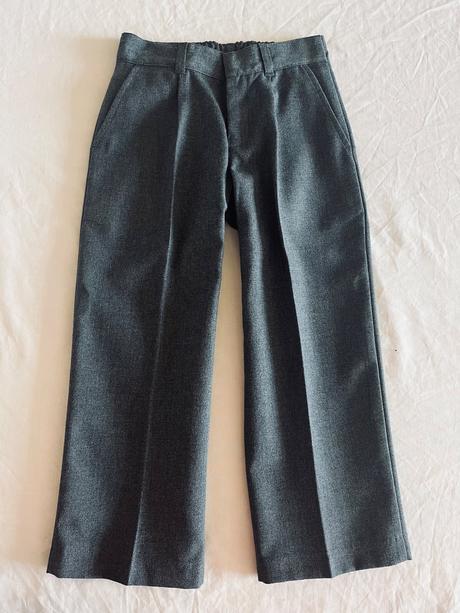 Sivé elegantné nohavice vel.104, 104