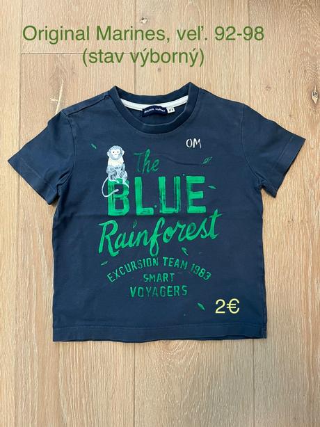 Tričko original marines veľ. 92-98, original marines,92