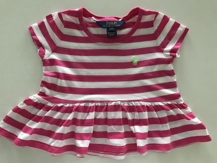 Pruzkovane tricko 2t, ralph lauren,92