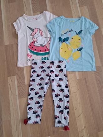 Tričká + trištvrťáky, 122–134