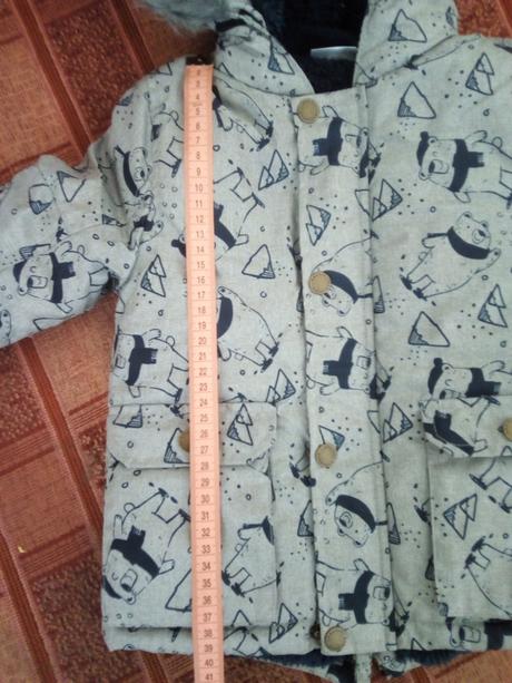 Detska zimna bunda, pepco,92