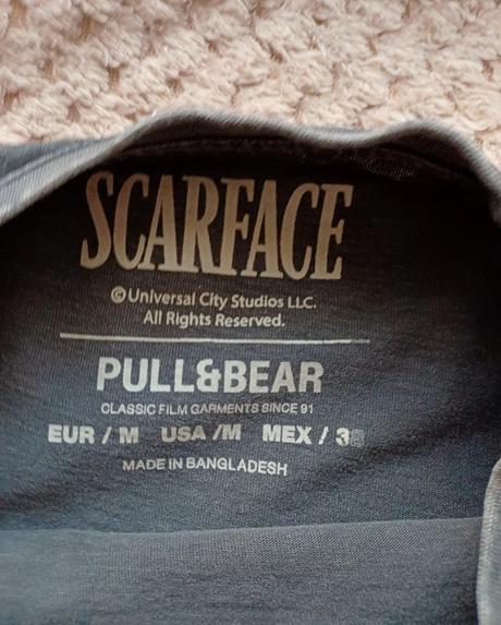 Pánske štýlové tričko pull&bear veľ.m, pull&bear,m