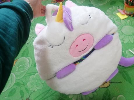 Unicorn spací vak aj vankúšik 2in1,