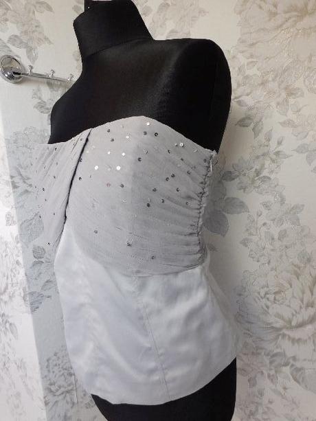 Slavnostny korzetovy satenovy top, george,40