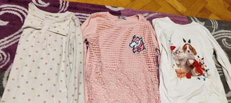 3x pulóver, h&m,140