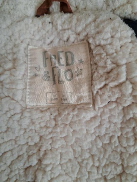 Zimna bunda 6 - 9 mes., f&f,74