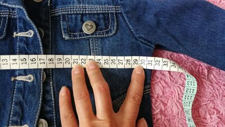 Riflová bunda 2-3 r, debenhams,98