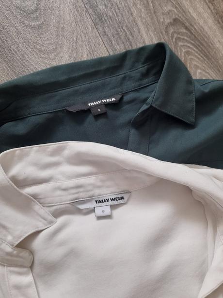 Elegantné blúzky zelená + biela, tally weijl,s