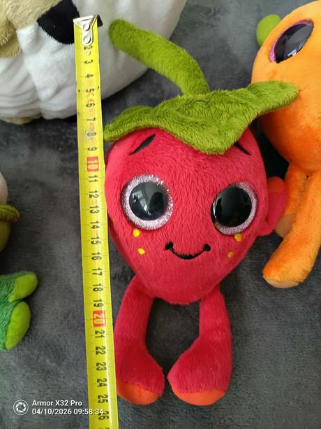 Plyšové zeleninky, 7ks, 