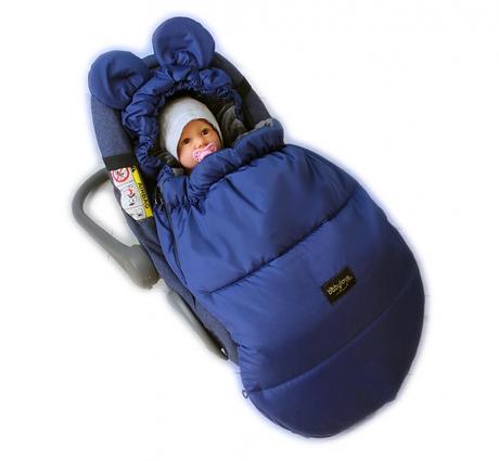 Nepremokavý fusak s uškami miki, fleece 90,