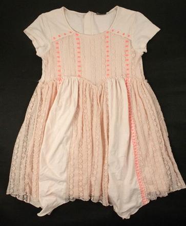 Podšité s výšivkou bavlnené šaty next veľ. 15 r., next,170