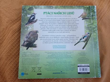 Zvuková knižka ptáci našich lesiu, 
