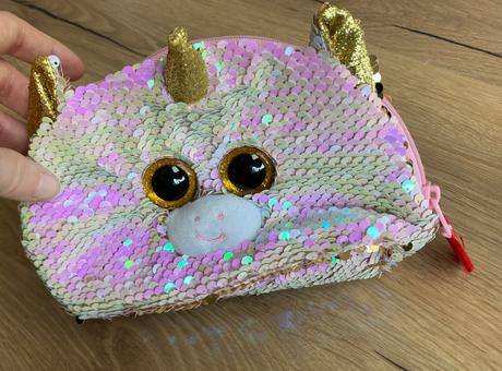 Taštička - jednorožec s flitrami, 