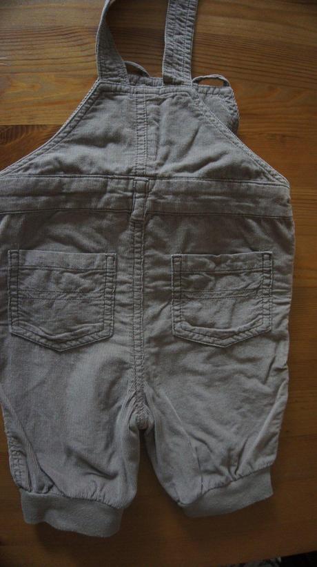 Menčestrové nohavice hnedé, f&f,68