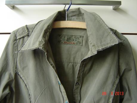 Olivová blúzka, broadway,m