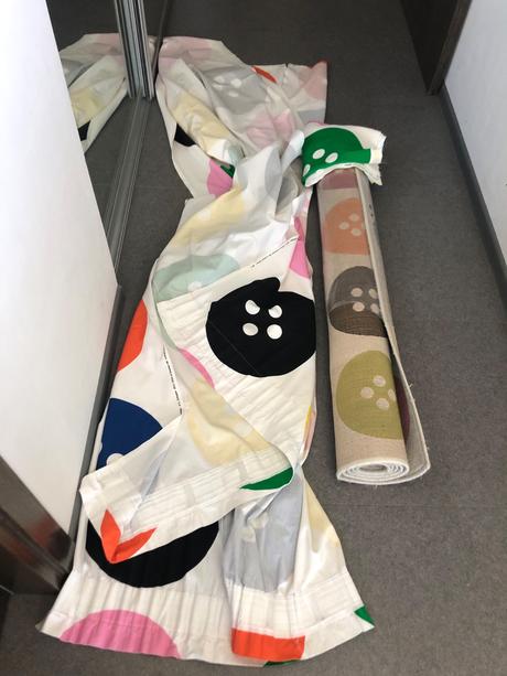 Ikea konerec a zavesy, 