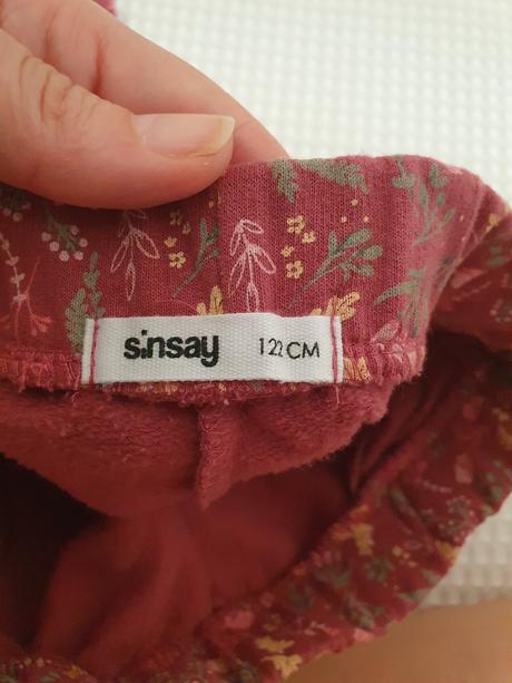 Tepláky, joggery, sinsay,122