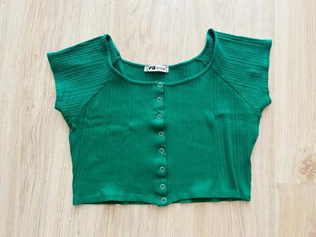 Vrúbkovaný crop top značky fishbone, fishbone,m