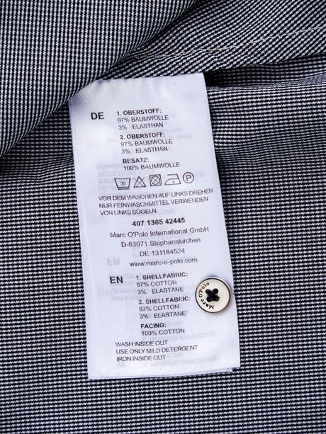 Marc o polo bielo-modrá košeľa, marc o´polo,xl