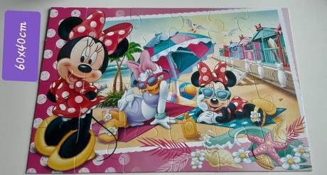 Puzzle minnie 60x40cm,