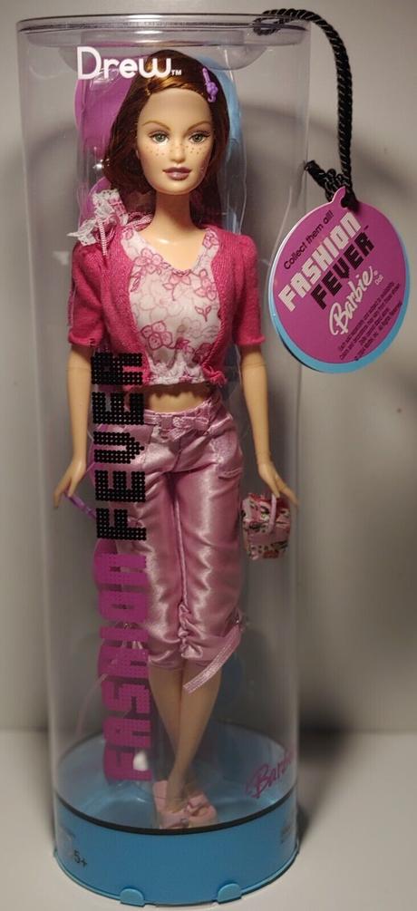 Barbie fashion fever drew ryšavka 2004,