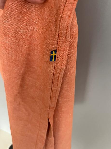 Šaty fjallraven xl z ekologickej bavlny a ľanu, xl