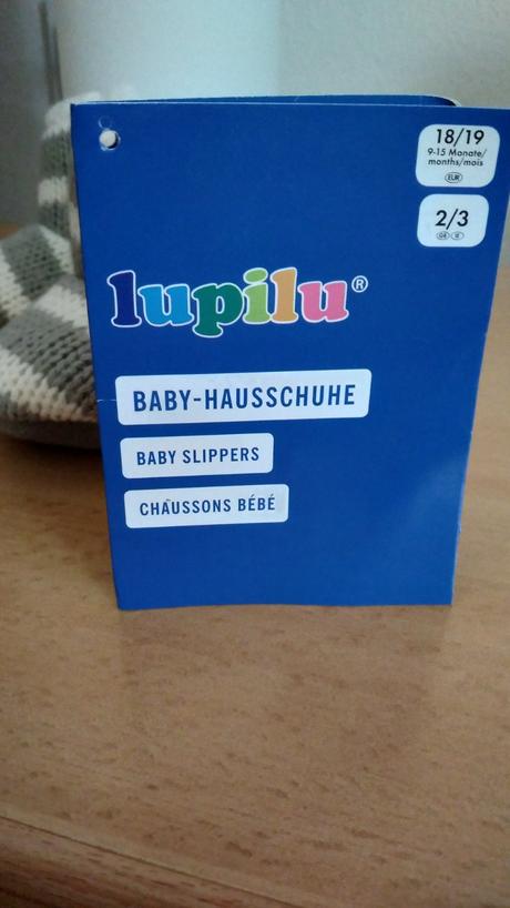 Papučky teplučké č.18/19, 9-15mesiacov, lupilu,18