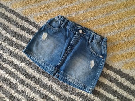 Riflová minisukňa 140/146, terranova,140