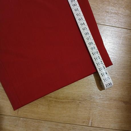 Červené elegantné nohavice, c&a,48