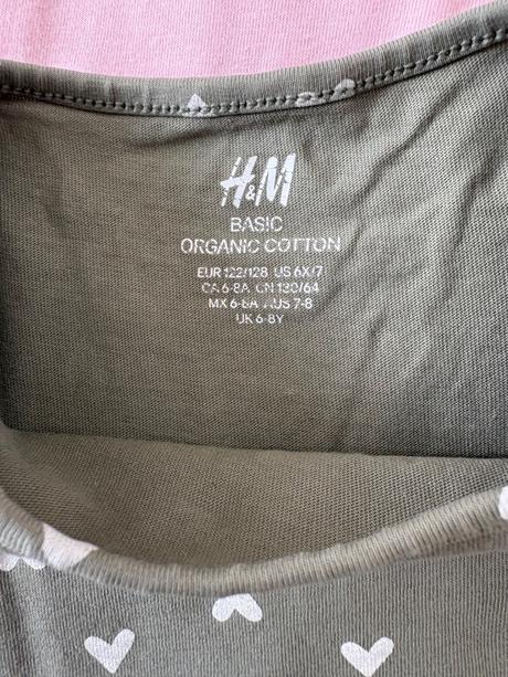 Tričká h&m, reserved, coccodrillo, h&m,128