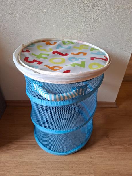 Skladací textilný kôš, 