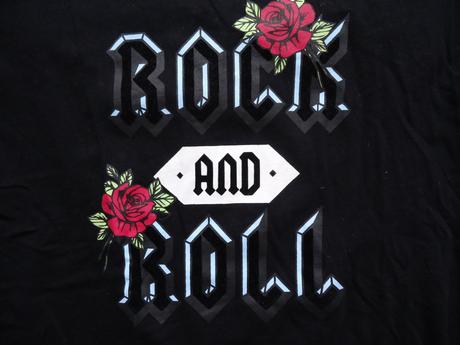 Tričko rock&roll pre správnu rebelku, reserved,s