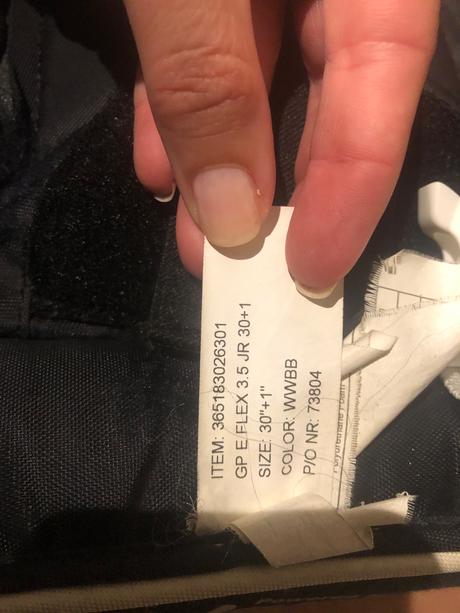 Hokejové brankárske betóny, ccm,l