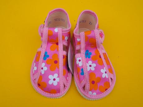 Detské papučky rak kvety ružové, rak,18 - 30