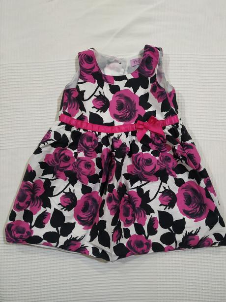 Kvetované šaty, f&f,92