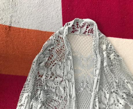 Svetrík pleteny, letny - vel. uni,