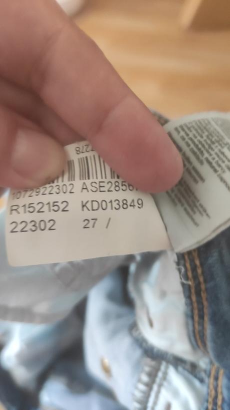 Dámske rifle mavi, m