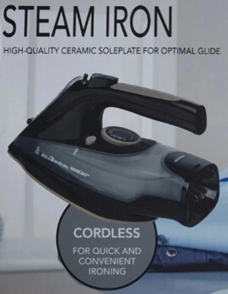 Bezkablova naparovacia zehlicka, 