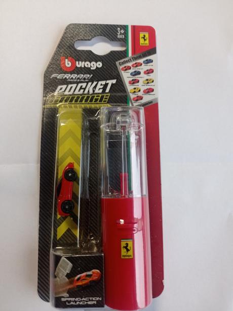 Vystrelovacie auticko ferrari, 